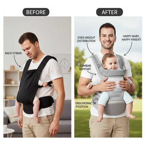 Porte-bébé ergonomique pour bébé, tabouret de taille multifonctionnel pour nouveau-né à tout-petit, multi-usage avant et après, accessoires de sac kangourou