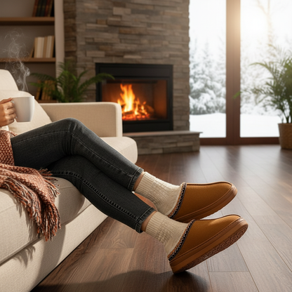 Winter Women's Slipper Fashion Fuzzy Fur Anti-slip Soft Sole Outdoor Indoor Warm Comfort Men Leisure Plush Houseshoes Couple