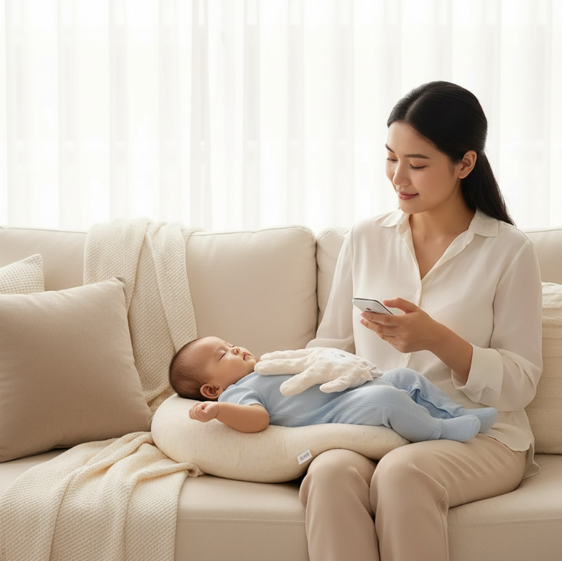 Oreiller Apaisant Bébé