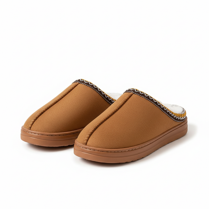 Chaussons Fourrure Douillets Hiver