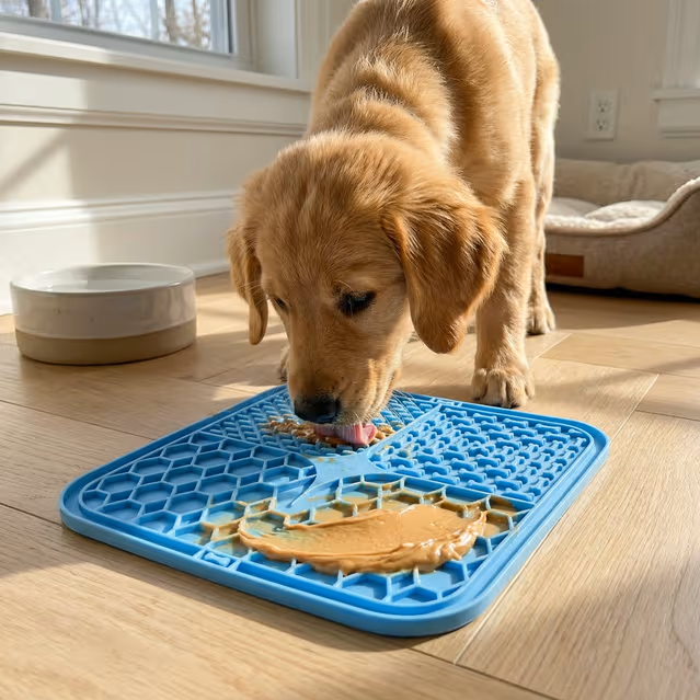 Tapis Lèche Silicone Chien