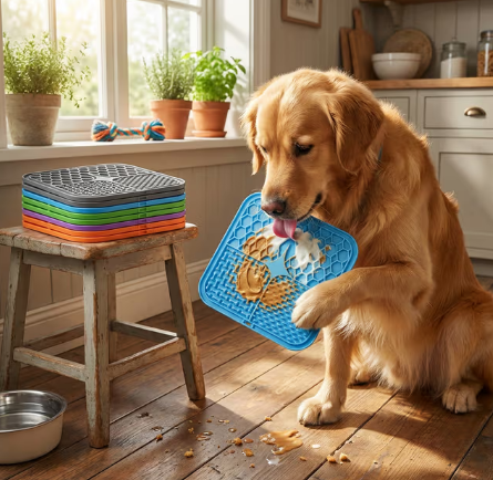 Tapis Lèche Silicone Chien